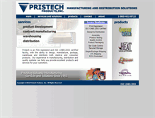 Tablet Screenshot of pristech.com